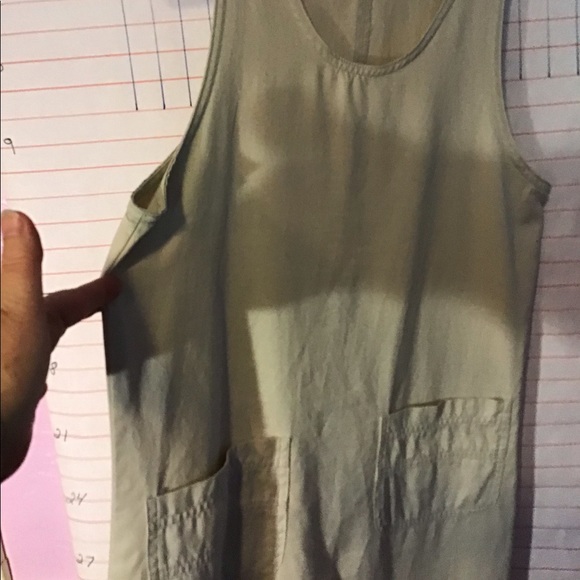 BRYN CONNELLY PETITES women’s jumper  sz 4 khaki - Picture 3 of 7